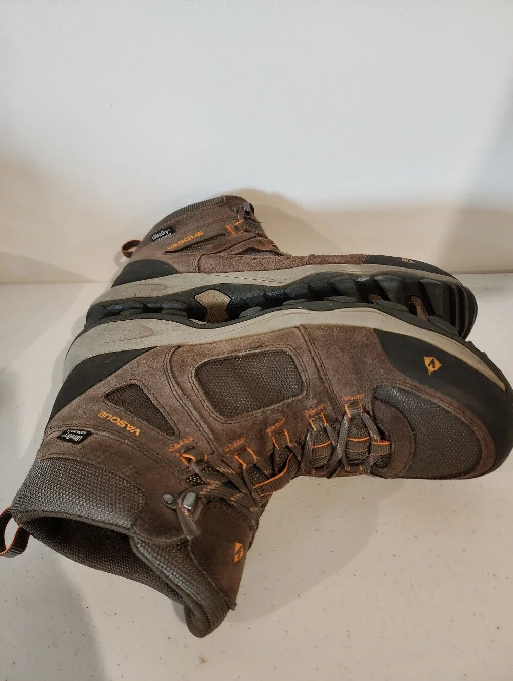 Vasque Boots Breeze 2.0 Mid GTX Brown Leather Gore Tex Hiking Men’s Size 11.5 M